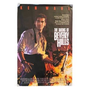 Vintage 1991 The Taking of Beverly Hills Movie Poster